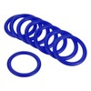 PATIKIL Carnival Ring-Toss Rings 4cm ID, 12 Pack Plastic Small