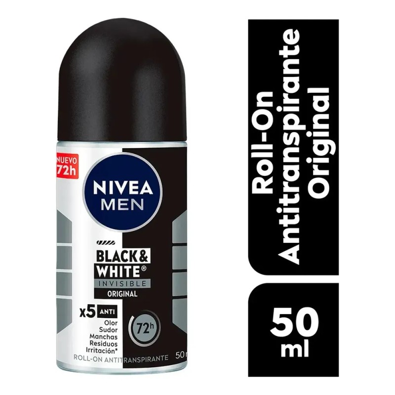Pack X3 Desodorante Men Black & White 50ml Nivea