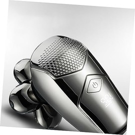 Happyyami 1set Rechargeable Electric Shaver for Men Hair Removal Device Precision Blades for Beard Nose Body Grooming Lightweight and Travel-Friendly