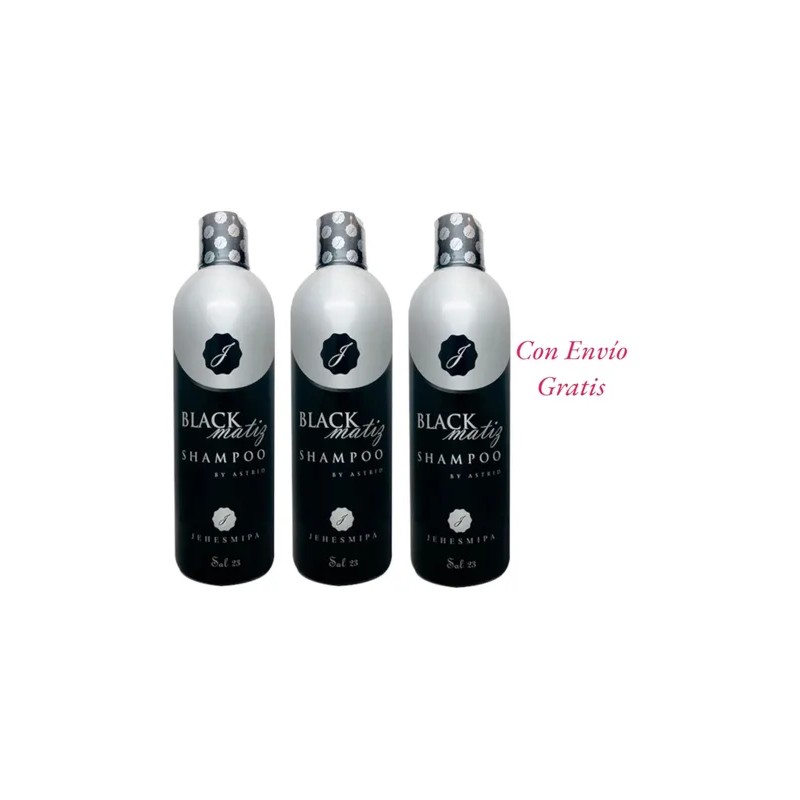 3 Shampoo Black Matiz Jehesmipa Original