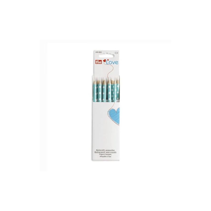 Prym - Prym Love Water Caseble Mint -White Marking Pencil