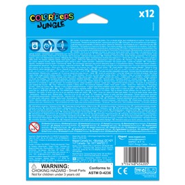 Maped Color'Peps Jungle Fine Tip Washable Markers, Assorted Colors, Pack of 12 (845420)