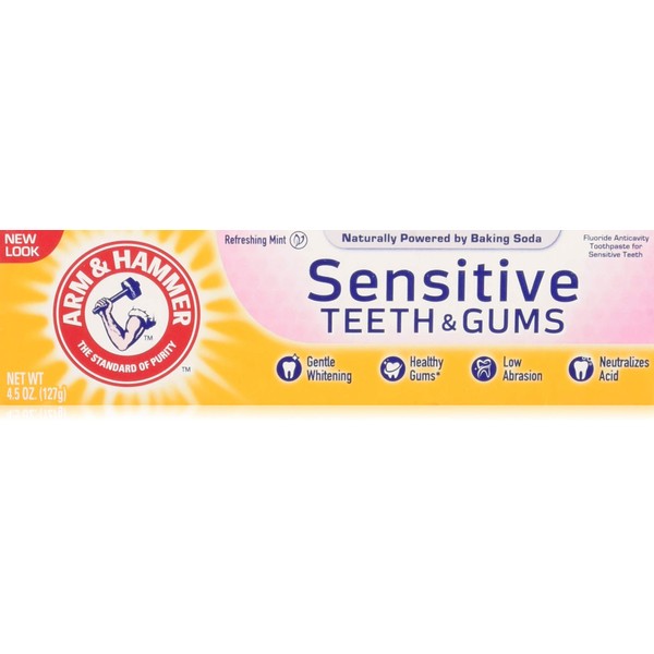 ARM & HAMMER Sensitive Teeth & Gums Toothpaste 4.5 oz