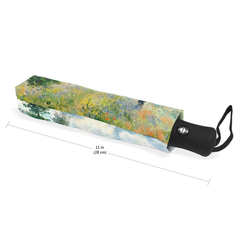 WIHVE Monet Umbrella Auto Open Close Folding Windproof Compact Travel