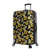 Betsey Johnson 26 Inch Checked Luggage Collection - Expandable Scratch