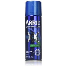 ARRID XX Ultra Clear Anti-Perspirant Deodorant Spray, Ultra Fresh 6 oz (Pack of 10)