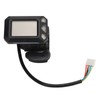 36V 6 Pins Electric Scooter Thumb Throttle Display Integrated Hall