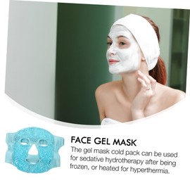 minkissy Multi-use Facial Sheet Mask Cool or Heat for Pore Reduction Head Neck Shoulder Relief
