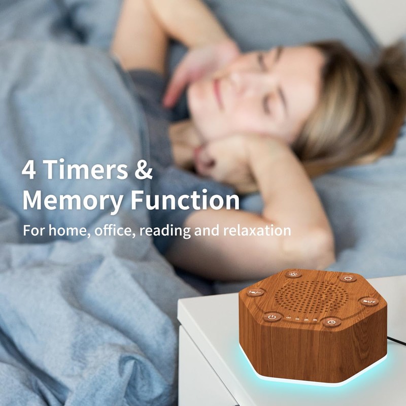 WowSleep Sound White Noise Machines High Fidelity 30 Unique Non-Looping