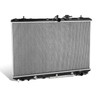 DNA MOTORING OE Style 1-Row Aluminum Cooling Radiator Compatible with