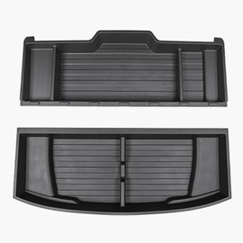 MYEEBOO Trunk Organizer Tray for Honda CRV EX EX-L LX 2023 2024 2025 Cargo Rear Hatch Hidden Storage Box Waterproof