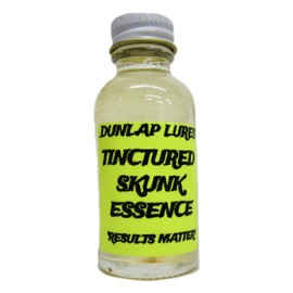 Dunlap's Tinctured Skunk Essence Lure/Ingredient - Dunlap Lures Trapping Supplies 1 Ounce Bottle