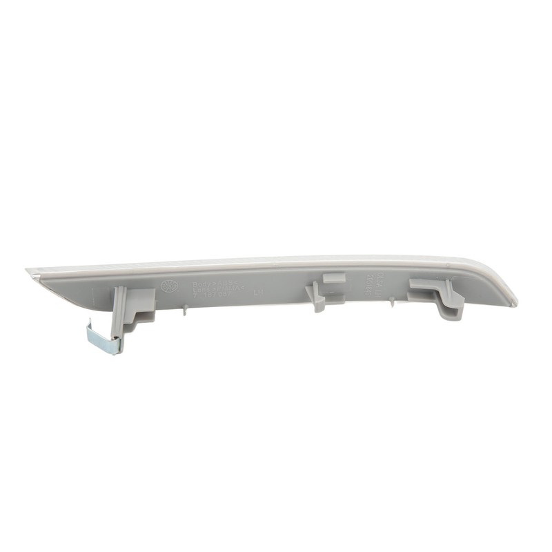 Front Bumper Reflector Clear White Improve Car Visibility Side Marker