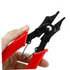 Mipcase 1 Set Ring Retaining Pliers Set Interchangeable Jaw Heads