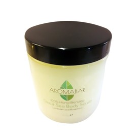 Dead Sea Salt Body Scrub 400g Lavender & Rosemary 100% natural Packed with minerals and nutrients For Men or Women