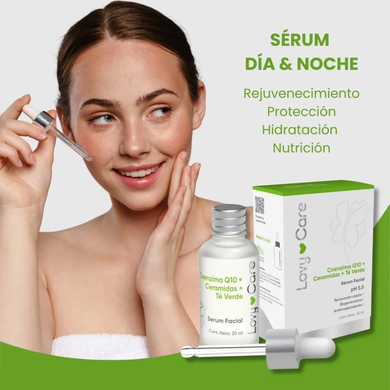 Lovy Care Kit De Cuidado Facial, Sérum + Crema +