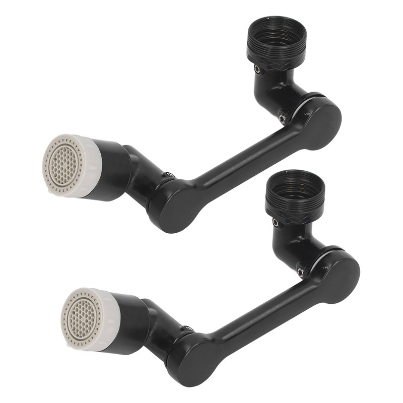 2 Set Faucet Extender 1080° Rotating Tap Extender Robotic Arm