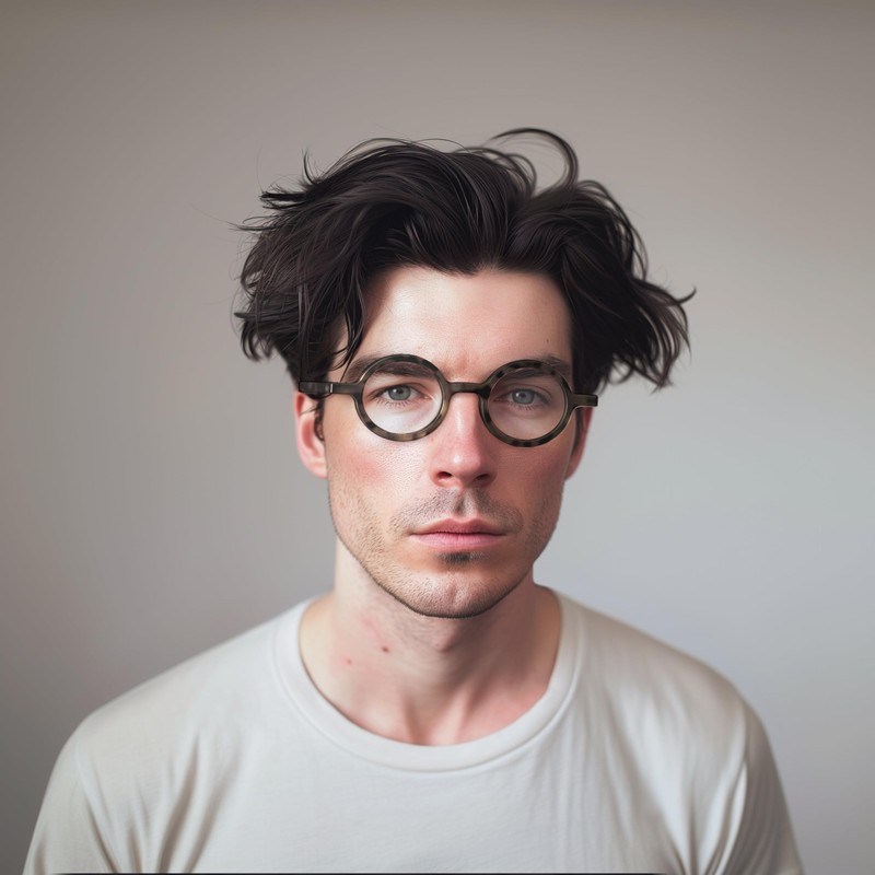 LONDON MOLE® Moley blue light blocking glasses | Cool round