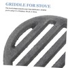 Zerodeko Round Fire Grate for Fireplace and Fire Pit High