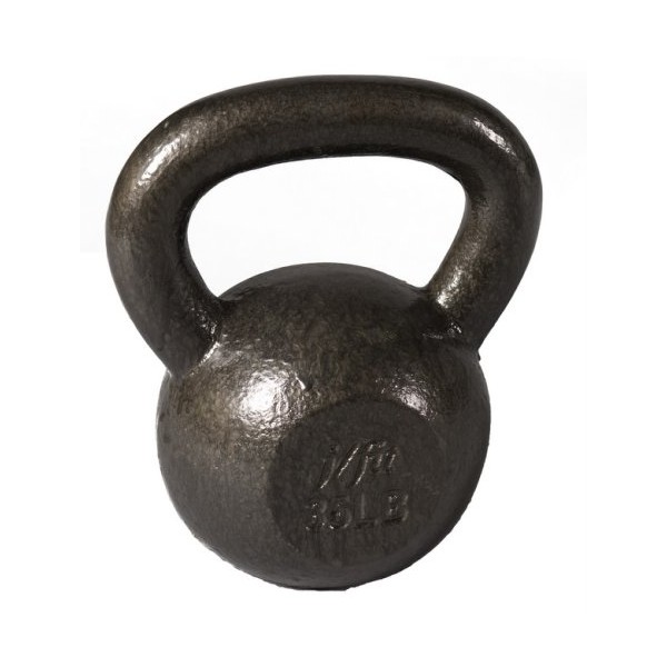 JFIT Kettlebell Weights Solid Cast Iron, 50 LB
