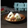 Triangle Onigiri Mold – 6 Cavity Onigiri Rice Ball Press,