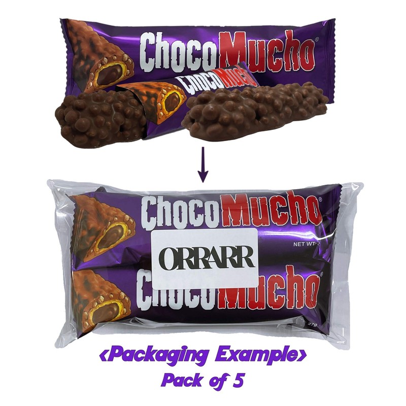 Choco Mucho | Caramel Creamy Chocolate Cookie Candy Bars |