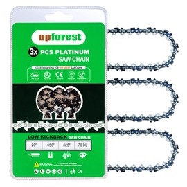 UPFOREST 20 Inch Chainsaw Chain for CRAFTSMAN 41AY462S793, CMXGSAMY462S, S205,Remington RM4620 Husqvarna 240 445 450 Jonsered CS2255 CS2250 Echo Poulan Ryobi (20MO78X3)