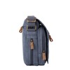 Troop London TRP0239 Classic Canvas Across Body Bag Khaki