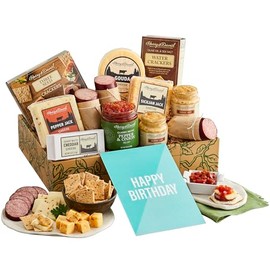 Harry & David “Happy Birthday” Meat And Cheese Gift Box