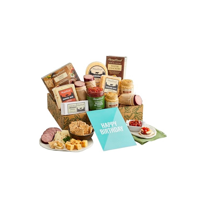 Harry & David “Happy Birthday” Meat And Cheese Gift Box