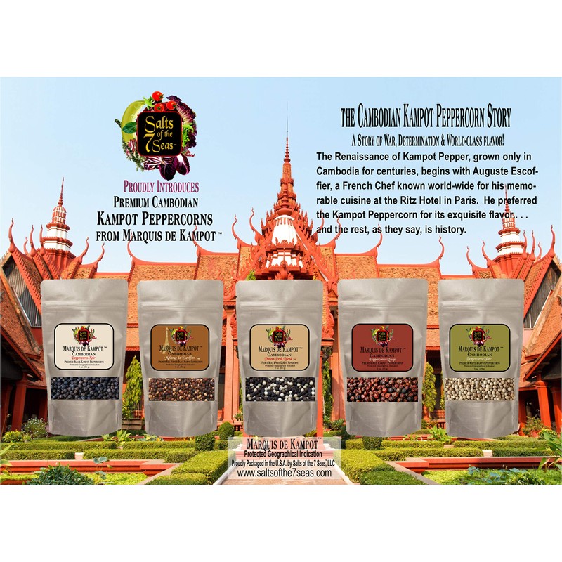 Kampot Peppercorn Melange de Escoffier