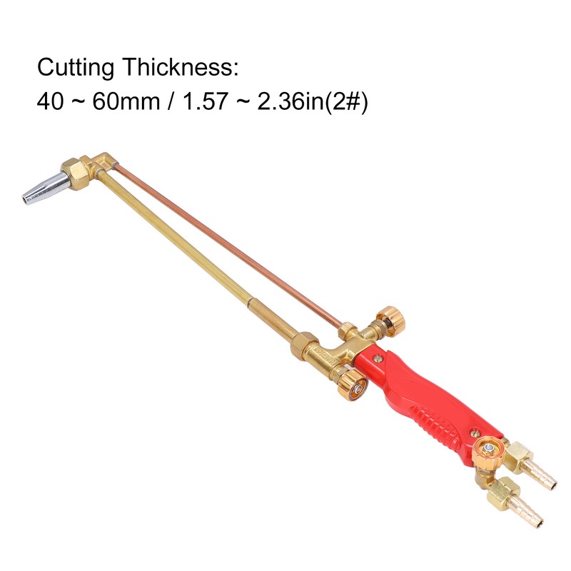 Gas Cutting Torch Heavy Duty Oxygen Acetylene Welding Gun Metal
