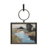 Creative Co-Op Metal and Wood Framed Landscape Wall Art with
