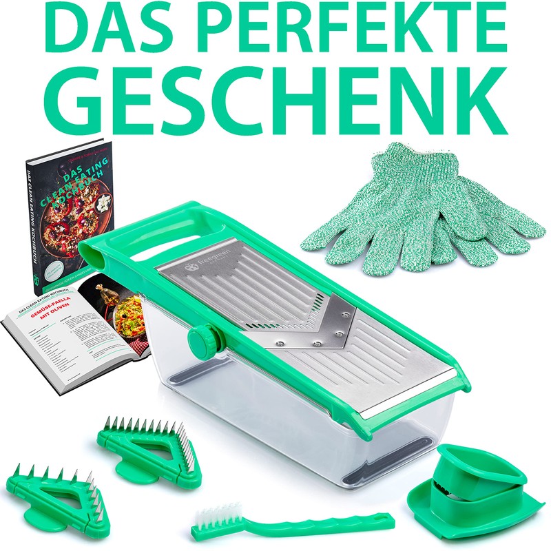 freegreen® Germany Fruit and Vegetable Slicer Made of Stainless Steel