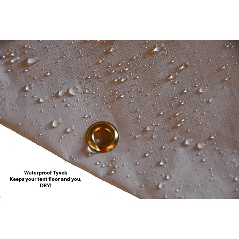 Ultralight Camping Tarp, Backpacking Tarp, Tyvek Sheet, Tyveks Tent Footprint,