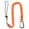 MECCANIXITY Retractable Tool Lanyard 3ft with Single Aluminum Buckle and