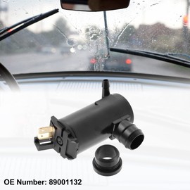 X AUTOHAUX Car Windshield Washer Pump 89001132 for Honda Civic 1988-2004