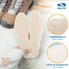 SULPO Winter Insoles - Natural Sheep's Wool Top - Latex
