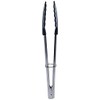 Cuisena Stainless Steel Tongs, Black and Silver 98662