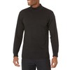 Mock Turtleneck-black, L