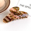 Wenlly large tortoise shell claw clip, marble non-slip strong hair