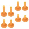 WOONEKY 8pcs Golf Mat Golf Training Tee Golfing Practices Tees