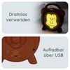 Alecto BC-100 Monkey Educational Alarm Clock Children Sleep Trainer Children