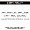 AUTOACER - Complete Front & Rear Body Mount Bushing Kit