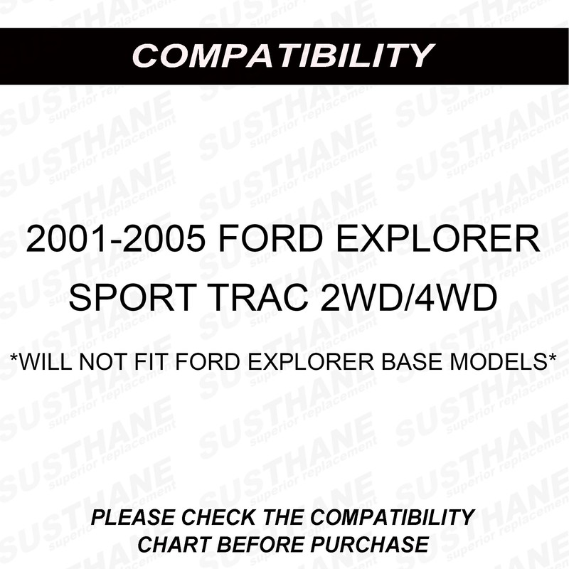 AUTOACER - Complete Front & Rear Body Mount Bushing Kit
