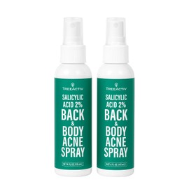 Daily Body Spray with Salicylic Acid Easy Fine Mist for Back, Chest & Shoulders, 4 fl oz