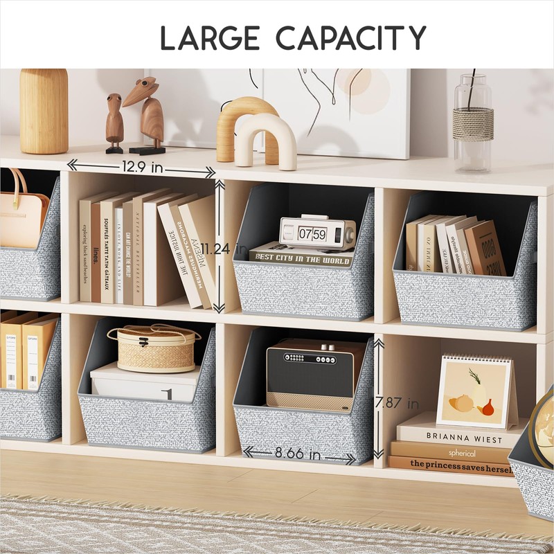 Homsorout Large Closet Storage Cubes - Closet Storage Bins with