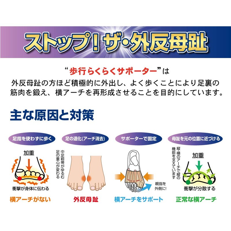 Oshiō Komachi Easy Walking Supporter No Seam Type