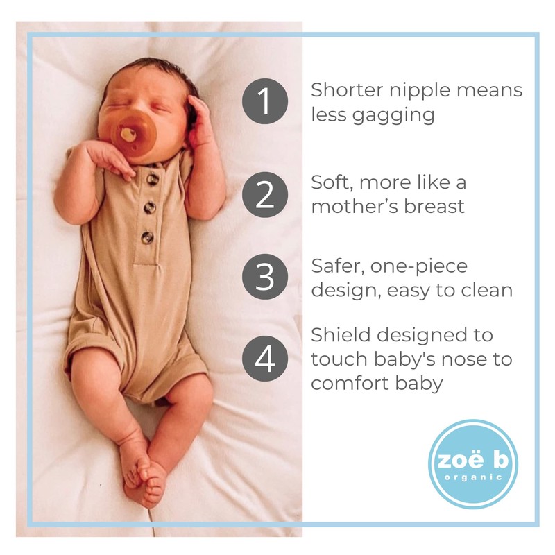 Symmetrical - Shorter Nipple Less Gagging - Small Newborn -