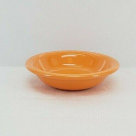 Fiesta 5 3/8" stacking FRUIT BERRY DESSERT BOWL tangerine orange NEW FIESTA